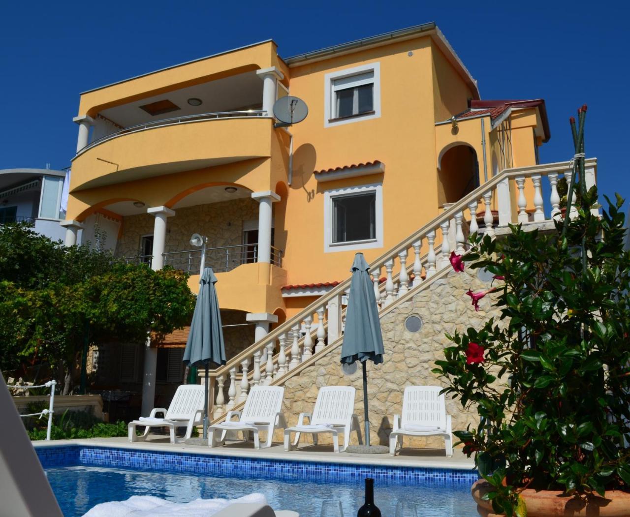 Apartments Villa Ra Zaboric Exterior foto